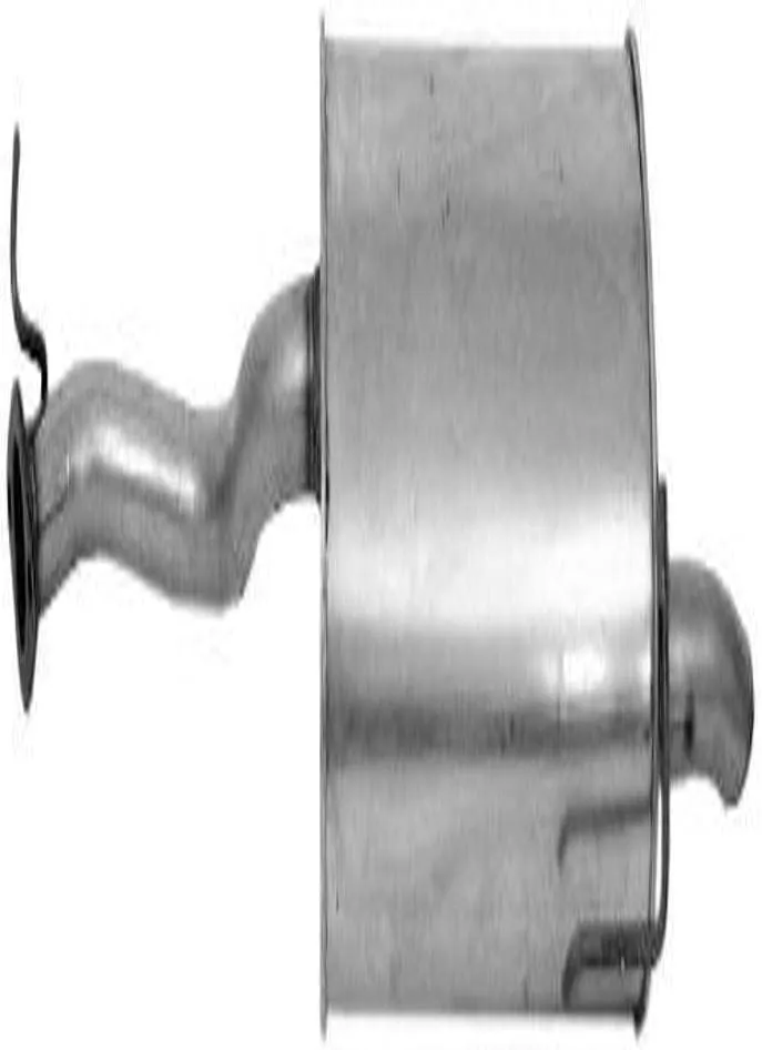 Walker Quiet-Flow SS 54600 Direct Fit Exhaust Muffler Assembly 2" Inlet (OD) 2" Outlet (OD) for Scion xB