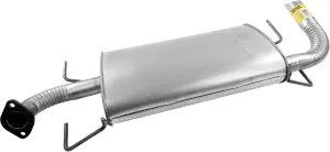 Walker Quiet-Flow SS 54811 Direct Fit Exhaust Muffler Assembly 2.25" Outlet (OD) for Subaru Impreza