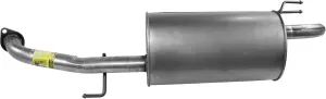 Walker Quiet-Flow SS 54887 Direct Fit Exhaust Muffler Assembly 1.99" Inlet (OD) 2" Outlet (OD) for Kia Forte