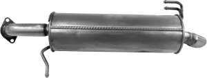 Walker Quiet-Flow SS 54905 Direct Fit Exhaust Muffler Assembly 1.99" Inlet (OD) 2.5" Outlet (OD) for Hyundai Accent