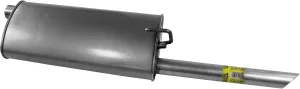 Walker Quiet-Flow SS 54918 Direct Fit Exhaust Muffler Assembly 2" Inlet (ID) 2" Outlet (OD) for Chevrolet Sonic