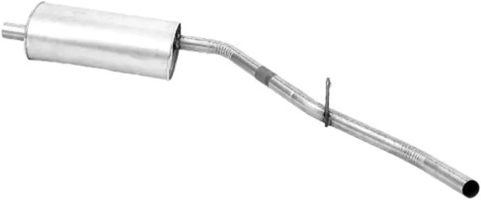 Walker Quiet-Flow SS 55276 Direct Fit Exhaust Muffler Assembly 2" Inlet (ID) 2" Outlet (OD) for Nissan Frontier