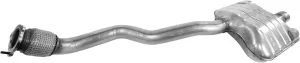 Walker Quiet-Flow SS 55633 Direct Fit Exhaust Muffler Assembly 2.5" Outlet (OD) for Volkswagen Jetta