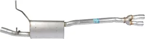Walker Quiet-Flow SS 56290 Direct Fit Exhaust Muffler Assembly 2.25" Inlet (ID) 2.5" Outlet (ID) for Dodge Charger