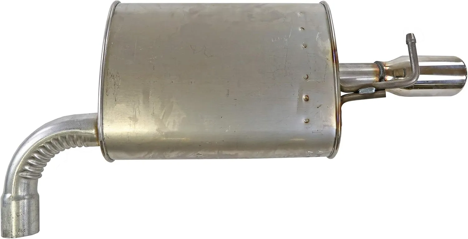 Walker Quiet-Flow SS 73037 Direct Fit Exhaust Muffler Assembly 2.25" Inlet (ID) 3" Outlet (OD) for Ford Explorer