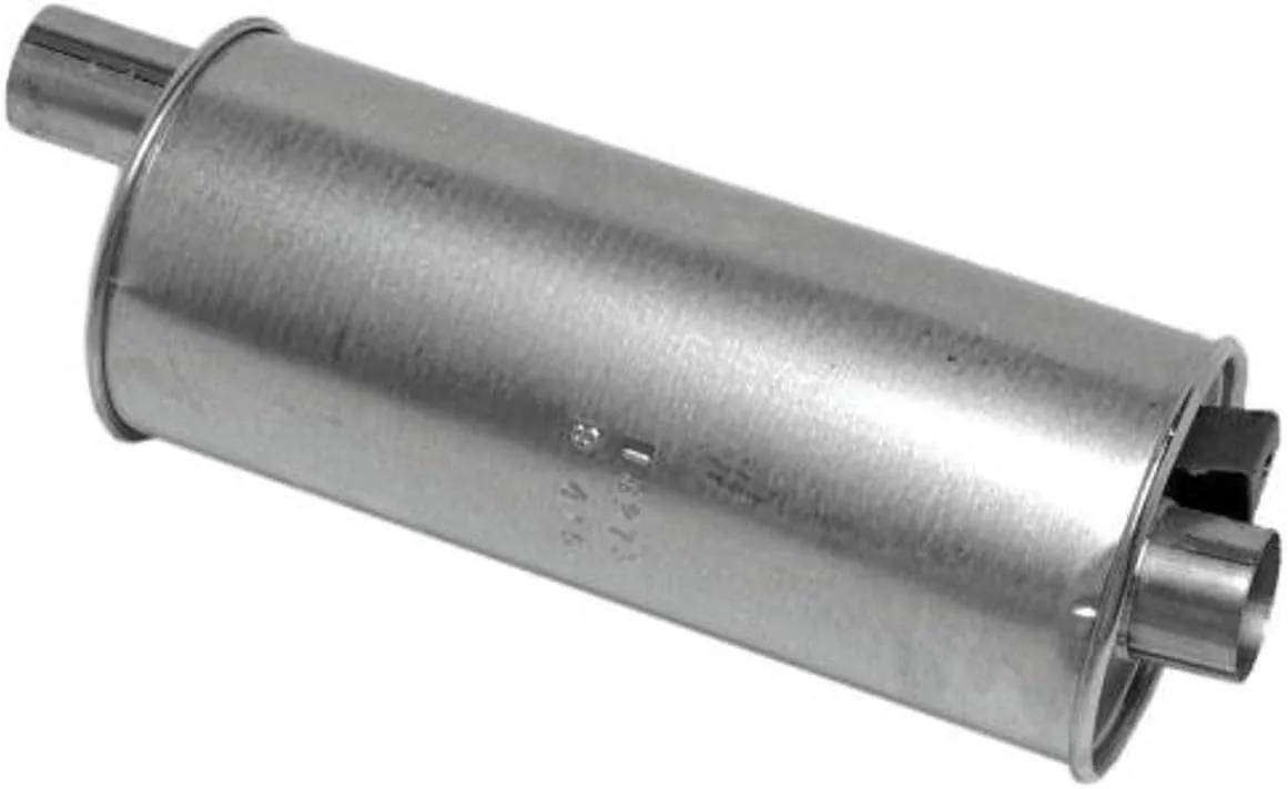 Walker SoundFX 18273 Direct Fit Exhaust Muffler 1.875" Inlet (ID) 2" Outlet (ID) for Dodge Shadow