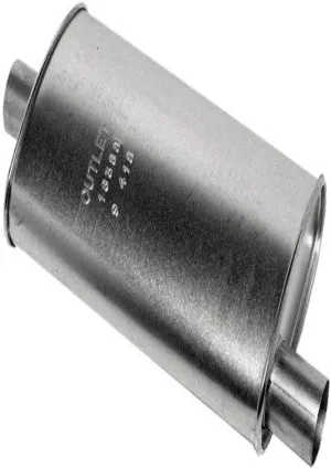 Walker SoundFX 18388 Direct Fit Exhaust Muffler 2.25" Inlet (ID) 2.25" Outlet (OD) for Volvo 940