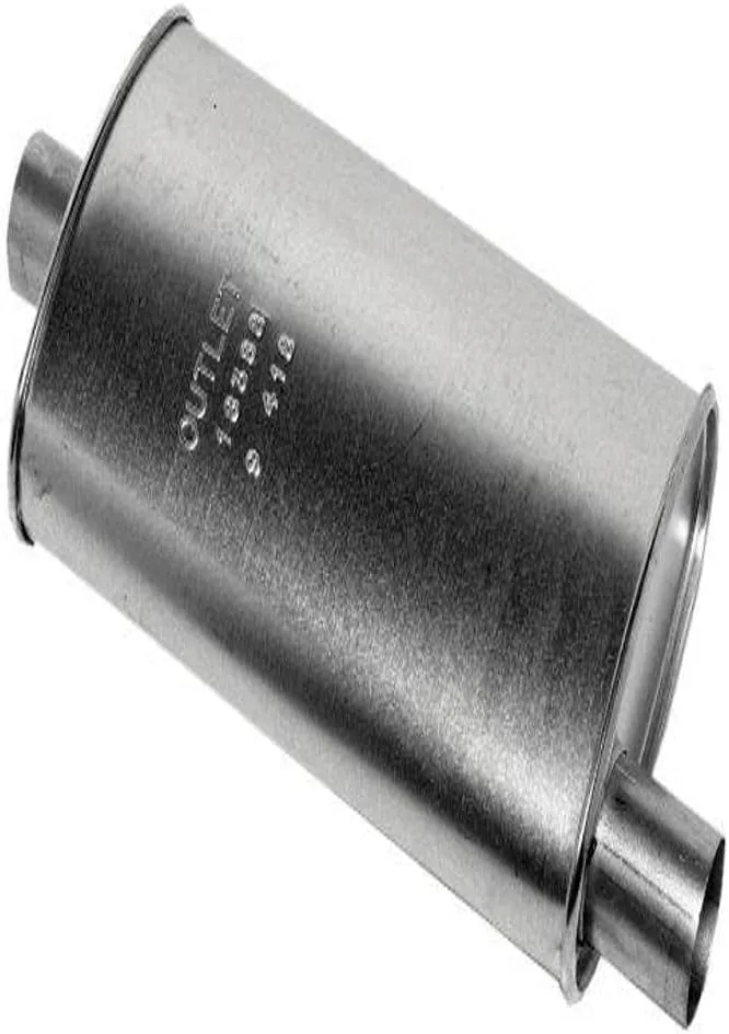 Walker SoundFX 18388 Direct Fit Exhaust Muffler 2.25" Inlet (ID) 2.25" Outlet (OD) for Volvo 940