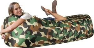 WEKAPO Inflatable Lounger Air Sofa Hammock-Portable,Water Proof& Anti-Air Leaking Design-Ideal Couch for Backyard Beach Traveling Camping Picnics & Music Festivals