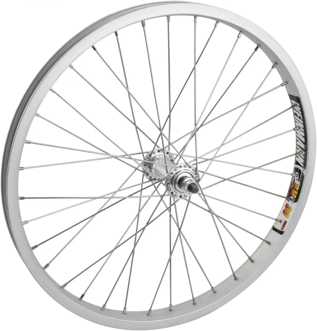 WheelMaster Weinmann DM30 Front Wheel - 20" x 1.75, 36H, Silver
