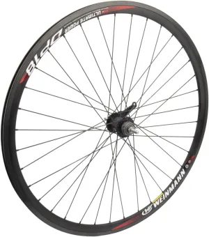 WheelMaster Weinmann DP18 Rear Wheel - 700c, 36H, Coaster Brake, Black NMSW
