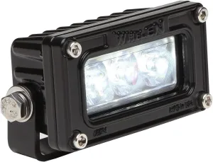 Whelen NP3BB - Nano 3 LED 12 VDC Bail/Stud Mount Work Light, Black