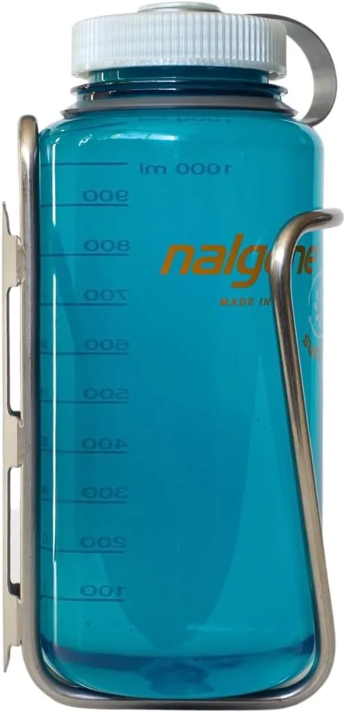 Widefoot LiterCage - Stainless Steel Bottle Cage for Large Bottles - Made in The USA (Polished)