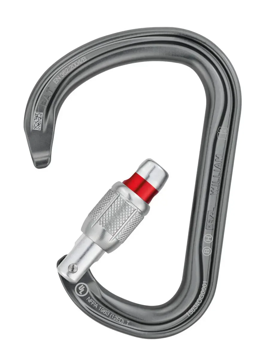 William Screw-Lock Carabiner