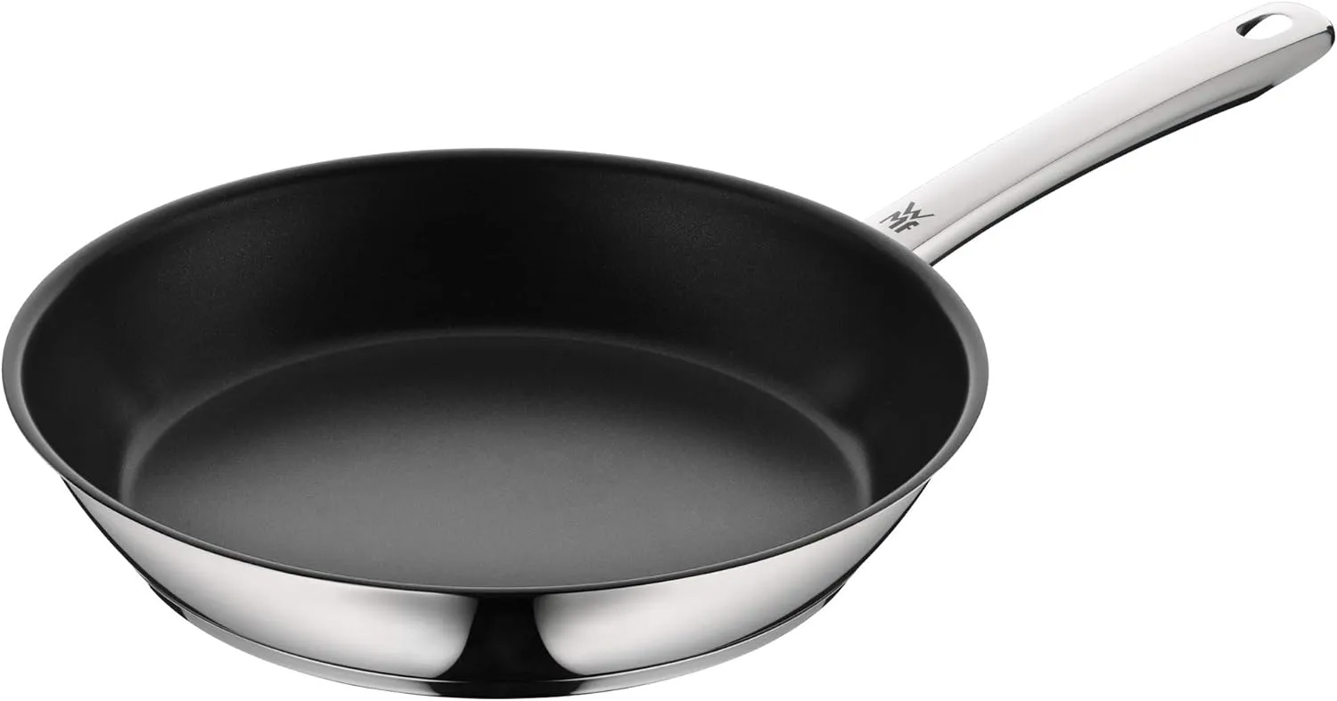 WMF Frying Pan 28 cm Stainless Steel Cromargan Coated Oven-Proof