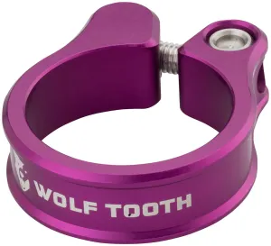Wolf Tooth Seatpost Clamp - 28.6mm Bolt-On Purple