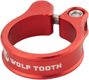 Wolf Tooth Seatpost Clamp - 31.8mm Bolt-On Red