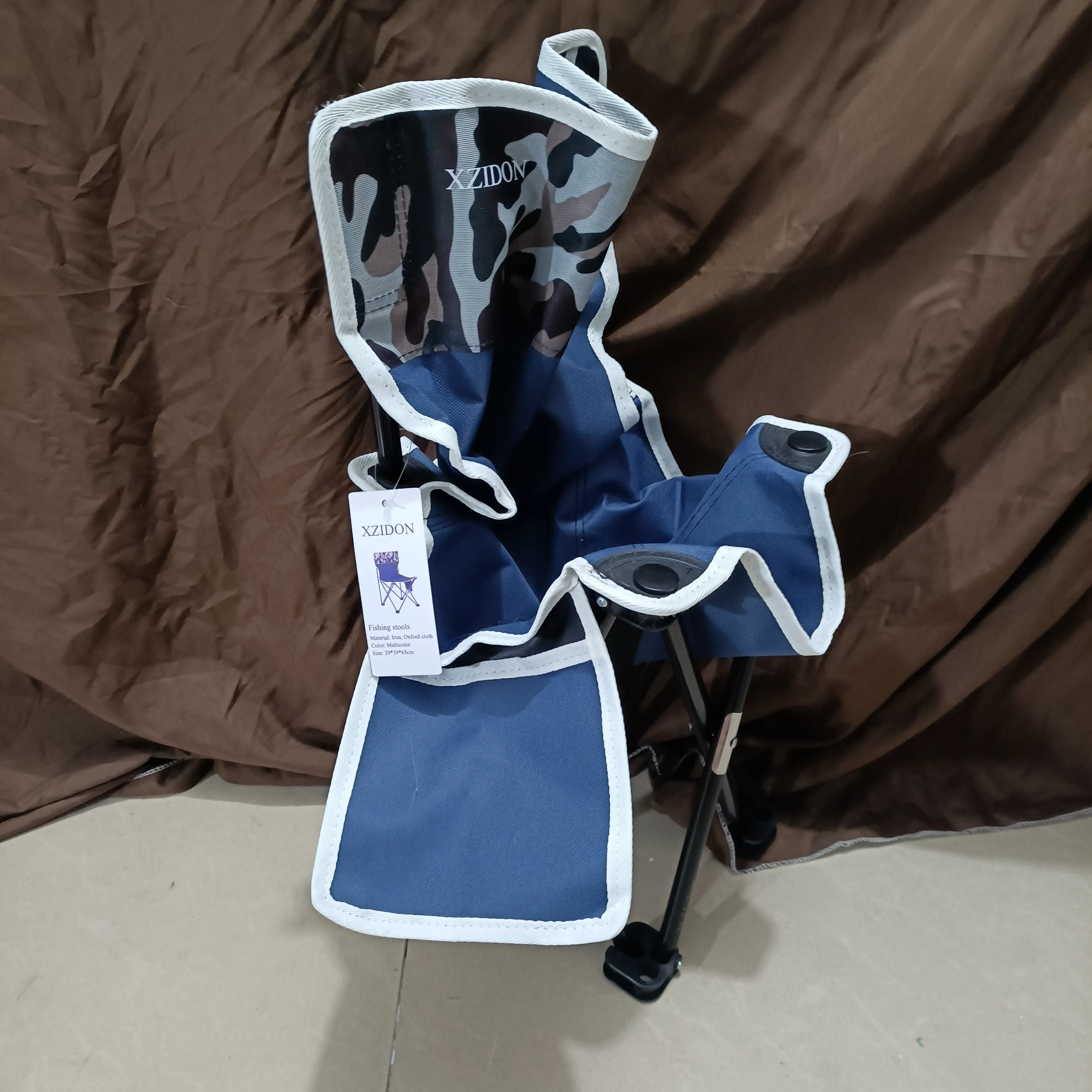 XZIDON Fishing stools,Foldable Outdoor Chair Fishing Stool for Fishing BBQ Hiking Gardening and Beach