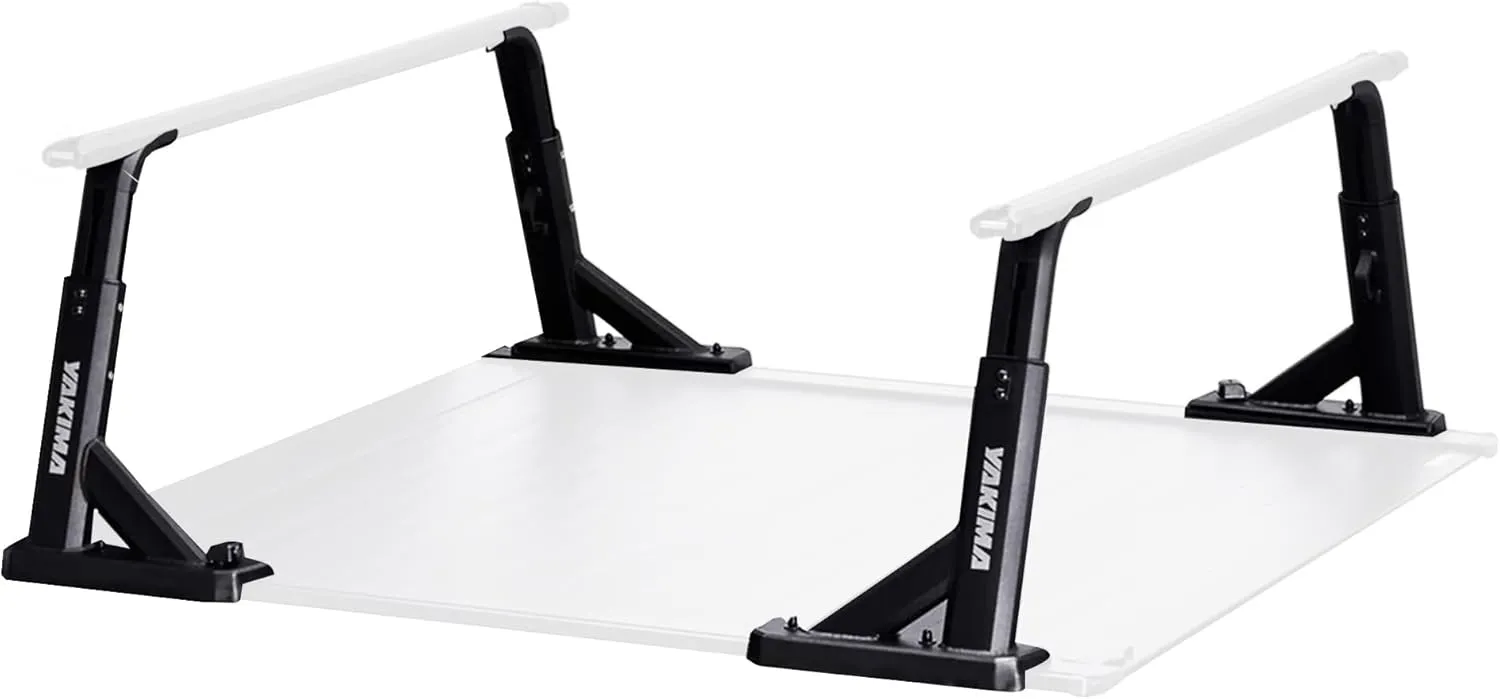 Yakima Overhaul HD Towers & Tonneau Rack Kit, Aluminum Truck Bed System, Black