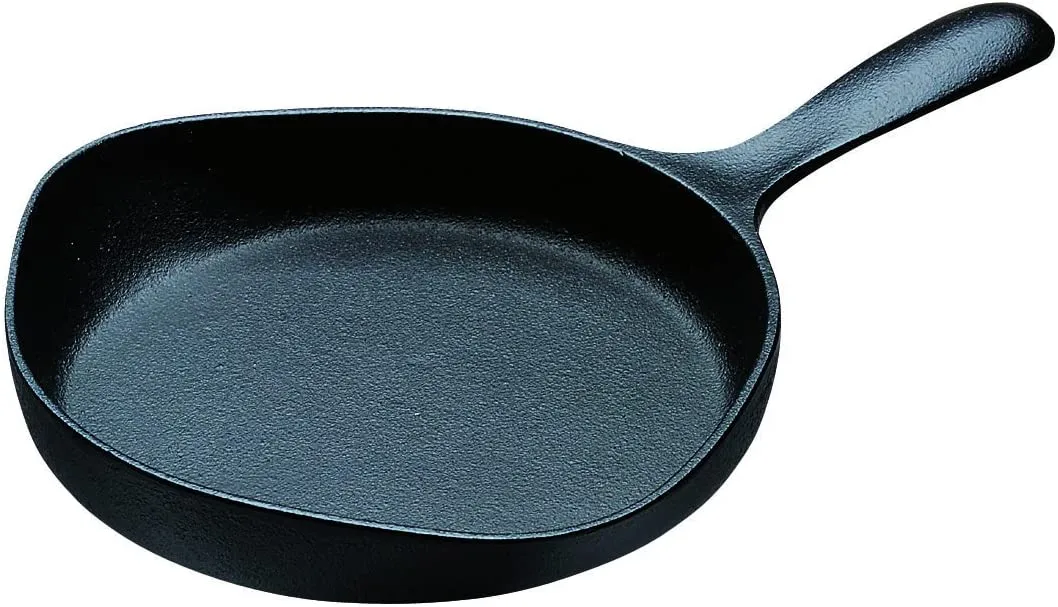 Yanagi Sori Japanese made Nambu Ironware Mini Pan 16cm 18cm Frying Pan IH compatible without lid YT-13