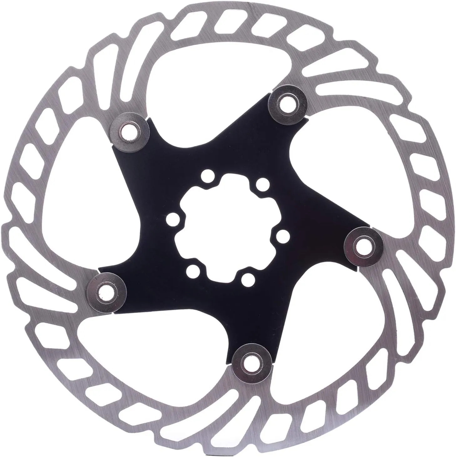 YBEKI Premium Floating Bike Disc Brake Rotor (140/160/180/203mm) - CNC Machined Stainless Steel & Aircraft Aluminum - Enhanced Heat Dissipation for MTB/Road/BMX Bikes - 12-Bolt Kit with